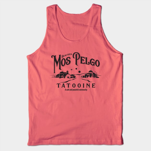 Mos Pelgo Tank Top by MindsparkCreative